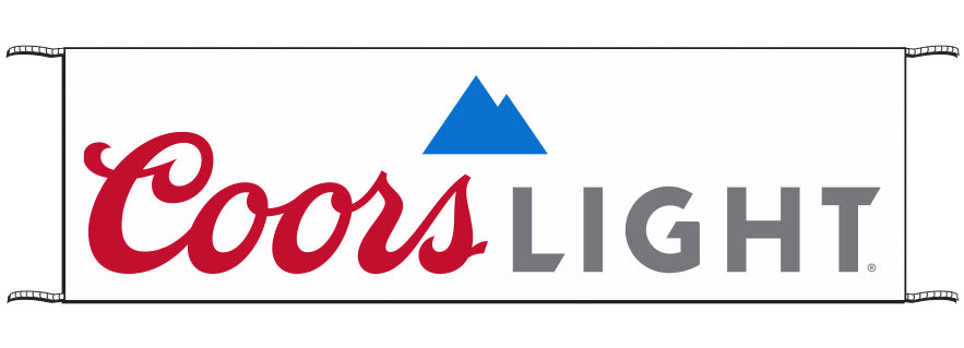 Coors Light 3' x 10' Event Banner