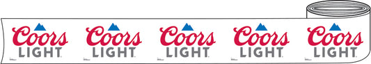 Coors Light 30" x 200' Banner Roll