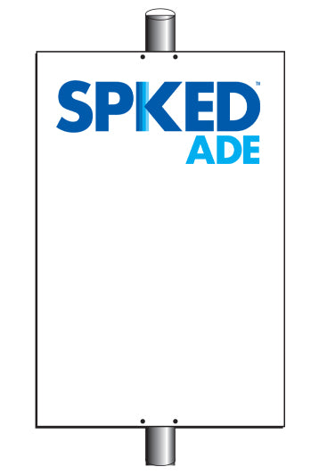 Spiked Ade Pole Sign (25 Per Box)